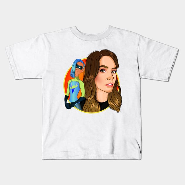 Incredible Sophia Kids T-Shirt by annnadary